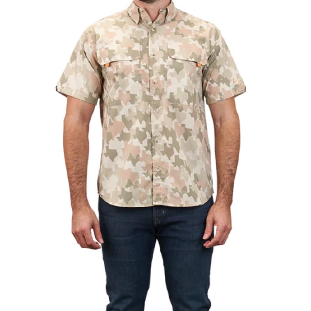 Old Tejas Camo Field Shirt - Tan
